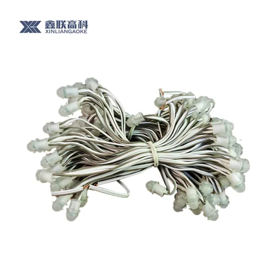 Factory Direct Waterproof LED Pixel String Lights - 50 LEDs 15cm 9mm DC 12V