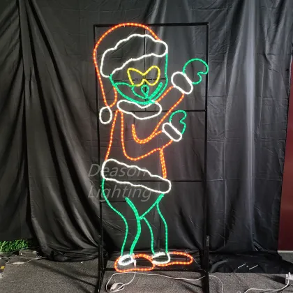 The Grinch Elf Christmas Outdoor Lighted Display