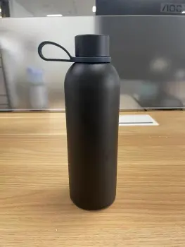 500ml vaccum stainless flask bottle with silicon handle