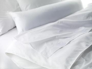 Unique bed cover hotel cover white design