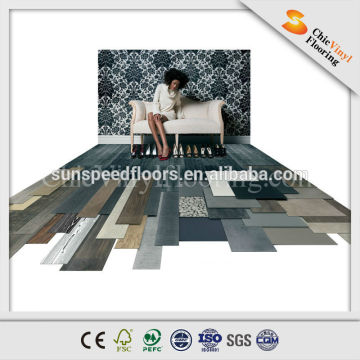 texture, wood grain, embossed waterstone design vinyl tile/pvc plank/plastic flooring