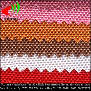 100% polyester waterproof 600D oxford fabric for bag and luggage