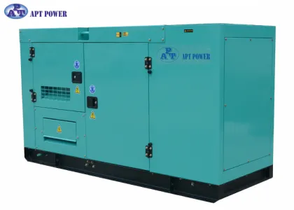 Famous brand diesel engine powered soundproof generator