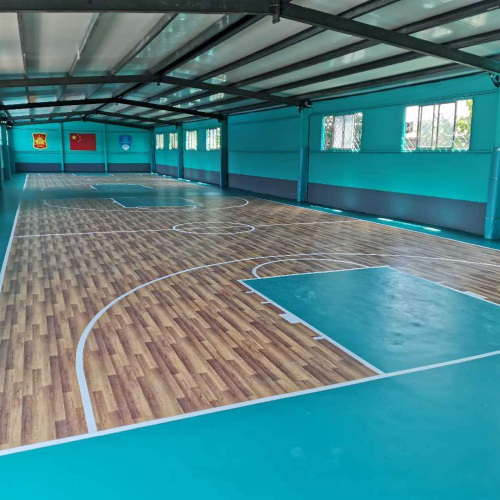 vloeren voor basketbalveld