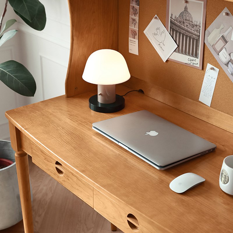 Solid Wood Computer Desk