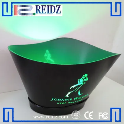 wholesale Johnny walker Brand led ice bucket