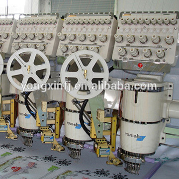 Easy Operation YXP0907 15 Color 6 ~ 24 Head Cylinder Automatic Sequin Embroidery Machine Bead