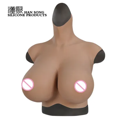S Cup Female Cyberskin Huge Boobs CD TD Crossdresser Crossdrssing Breast Plate Silicone Breast Forms