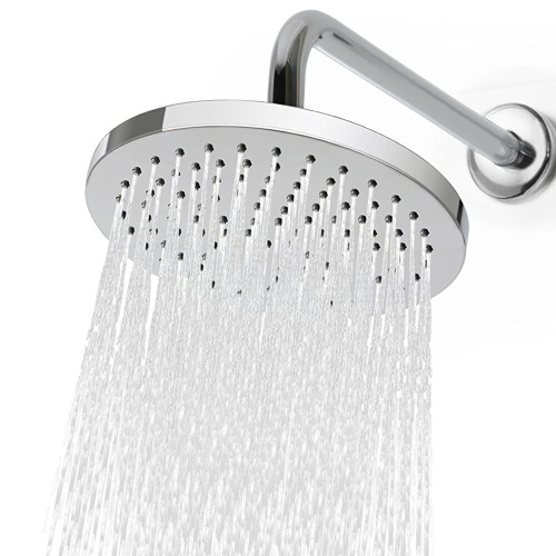 Bathroom rainfall abs plastic handheld shower head