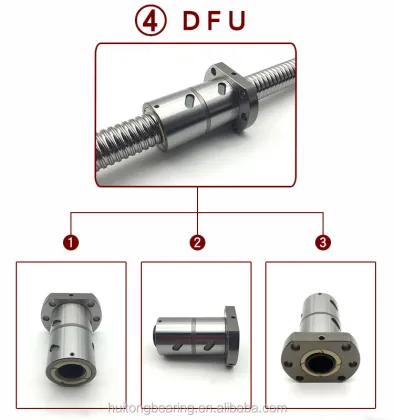 Hiwin Ball Screw SFS2010 for CNC Machines - 2000mm Linear Actuator with Ball Bearing Set, China Price