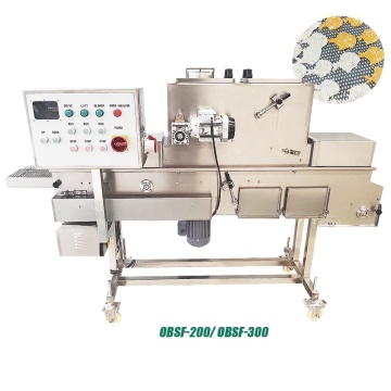 Chicken Fillet Burger Patty Coating and Wrapping Machine for Export