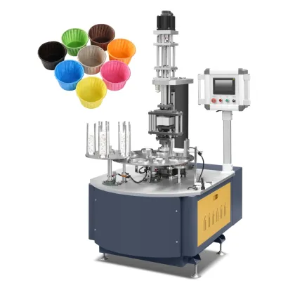 JDGT-BE Small Home Business Automatic Crimped Paper Cake Cup Making Machine