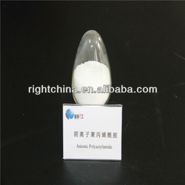 petrochemicals of anionic polyacrylamide used for oil drilling mud