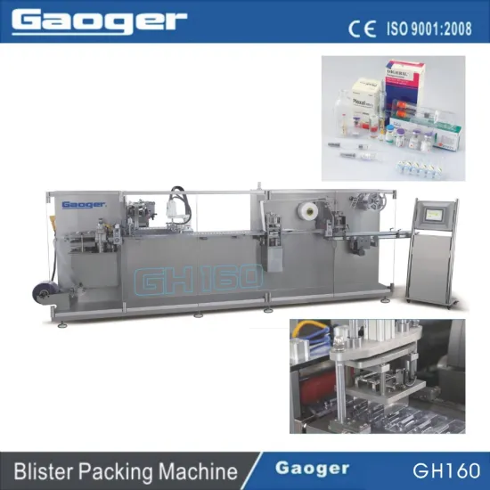 Fully Servo Vial Ampoule Syringe Blister Packing Machine