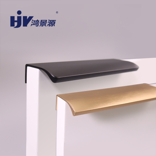 Edge drawer pulls Modern Black Hardware Pulls