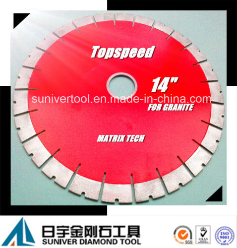 Extremely Fast Cut Diamond Saw Blade for Granite