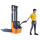electric stacker 1.2 ton forklift