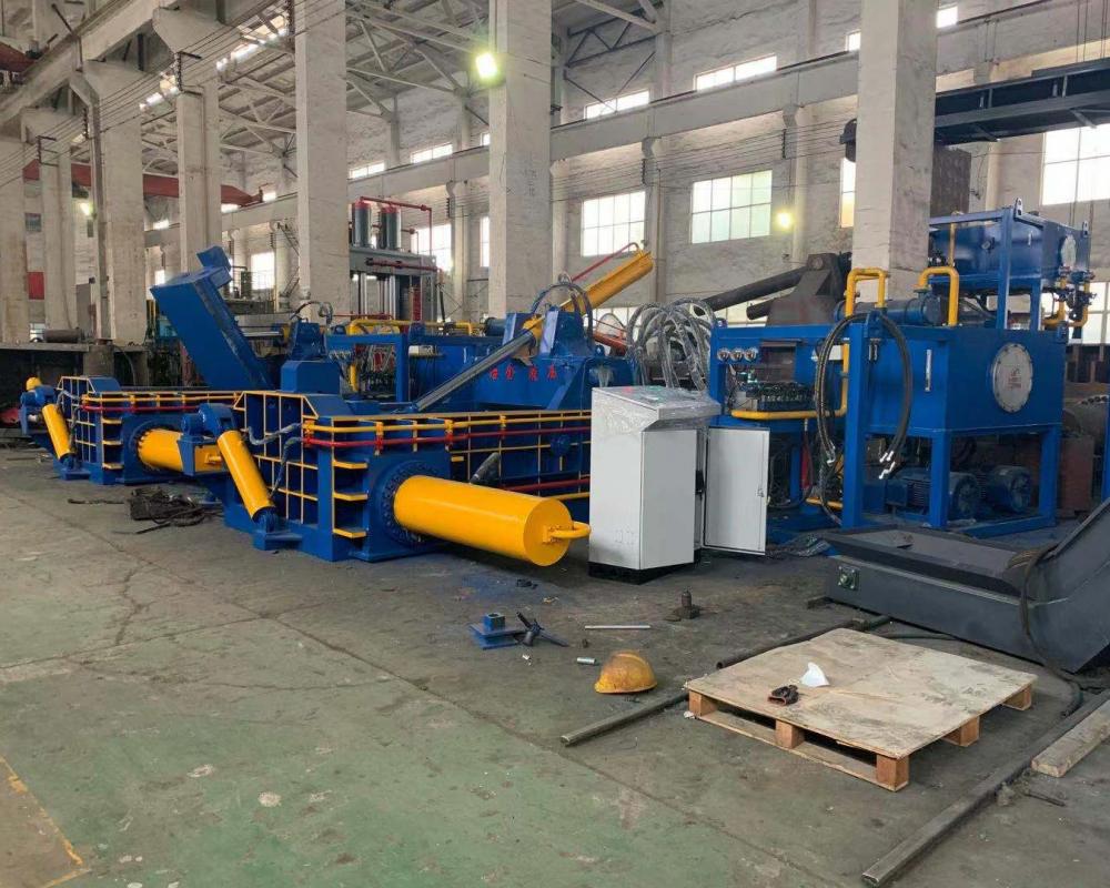 Waste Iron Chips Turnings Baler Recycling Machine