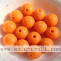 Charming Popular Acrylic Round Solid Beads