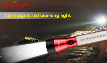 CREE led magnetic base flashlight