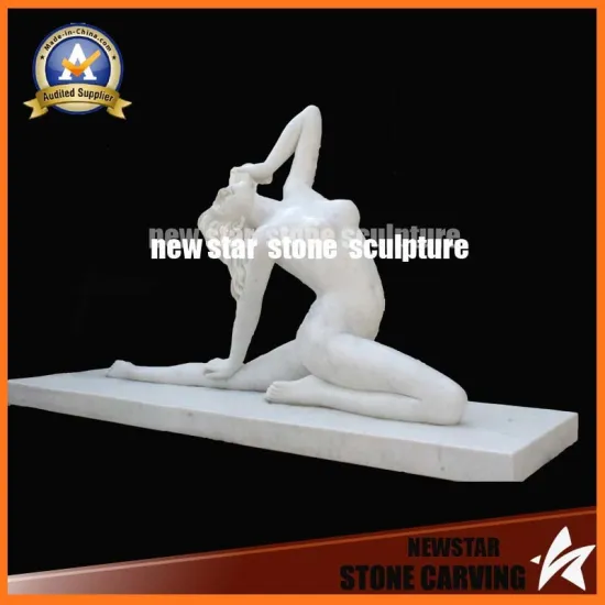 Dancing Nude Women Stone Carving Statues