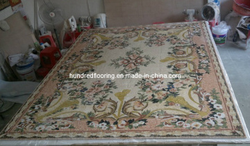 Pattern Mosaic Marble Stone Mosaic Floor Tile (ST117)