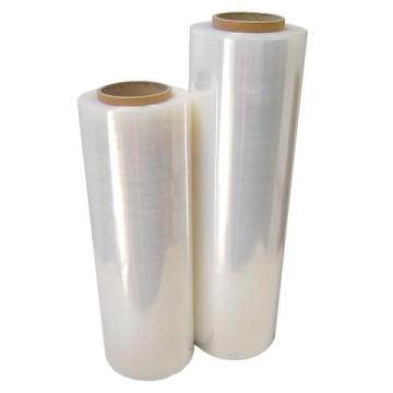 a mano roll stretch film pelliccia di plastica