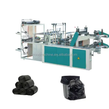 Continuous Plastic Rolling Garbage Bag Making Machine: Producing Poly Roll Trash Bags Efficiently