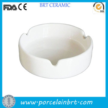 White ceramic wholesale custom cigar ashtray