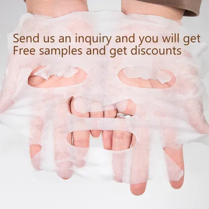 High Quality 100% Pure Cotton Face Mask and DIY Compressed Facial Mask for Smooth Skin Care