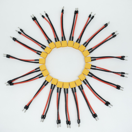 XT30 XT60 XT90 RC 电池连接器，带 2/3 路硅胶分线器