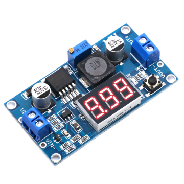 Roarkit LM2596S LED Voltmètre DC-DC Module d'alimentation passante avec affichage numérique