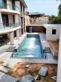 Hotel Infinity Overloop rand acryl zwembad