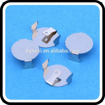 High qulity precision coin battery holder clip with jst connector custom contact factory with ISO:9001;2008