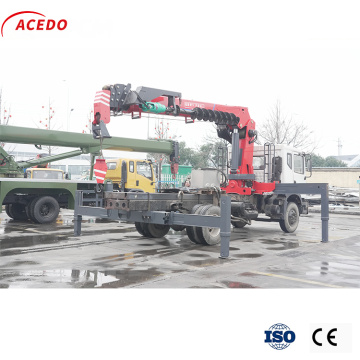 12-тонный автокран с буровой штангой