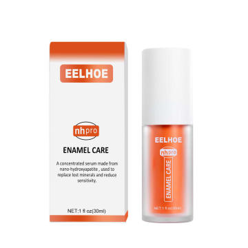 Conjunto de cuidado del esmalte: blanqueamiento de dientes Eelhoe de 30 ml, kit de iluminación con corrección de color para la reducción y reparación de la sensibilidad dental