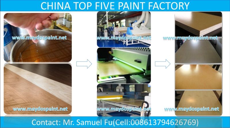 China Top 5 UV Coating Supplier-Maydos High Glossy MDF UV Coating for Kitchen Furniture