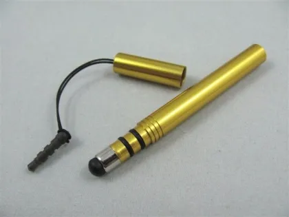 Lipstick Shaped Capacitive Touch Screen Stylus For Iphone With Earphone Jack Apple Iphone