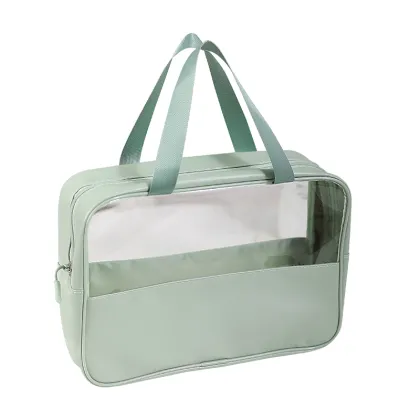 Wholesale High-Appearance Light Luxury Transparent Makeup Bag