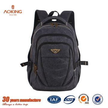 2016 New product environmental wholesale vintage canvas rucksack