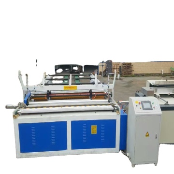 1575 Type Toilet Paper Rewinding Machine - Jumbo Roll Paper Winding Equipment