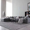 Nueva tendencia sofá de cuero de diseño único de alta calidad