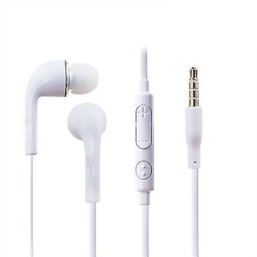 Popular White Mic Headphone for Samsung S5/S4/S3, Earphone for Samsung S5/S4/S3