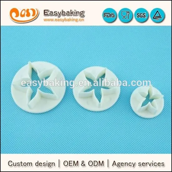 Cake Decorating Tools Plastic Calyx Fondant Cutter