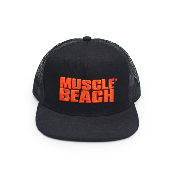 Gorra de malla Snapback con bordado de palabra adulta de moda personalizada