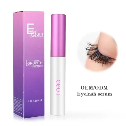 Premium Organic Eyelash Growth Serum and Eyebrow Enhancer - Non-Irritating and Effective