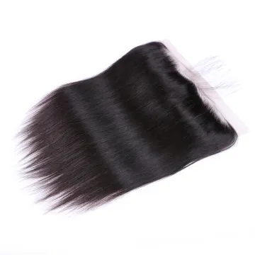 Straight virgin frontal closure hair,clip in 13x4 silk lace frontal closure,cheap brazilian human hair with lace frontal closure