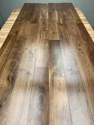 American walnut color solid wood floor