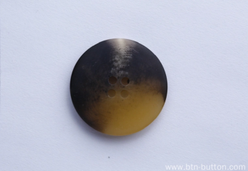 Resin buttons for clothing decoration