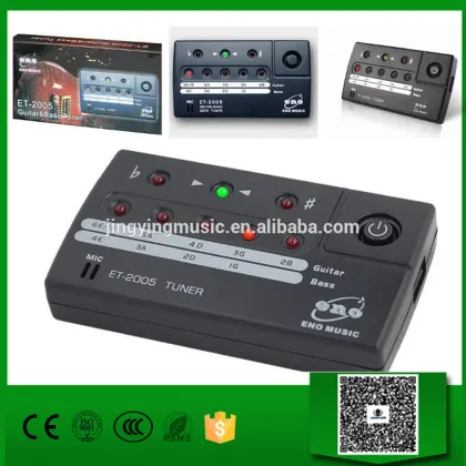 high quality led display guitar bass tuner